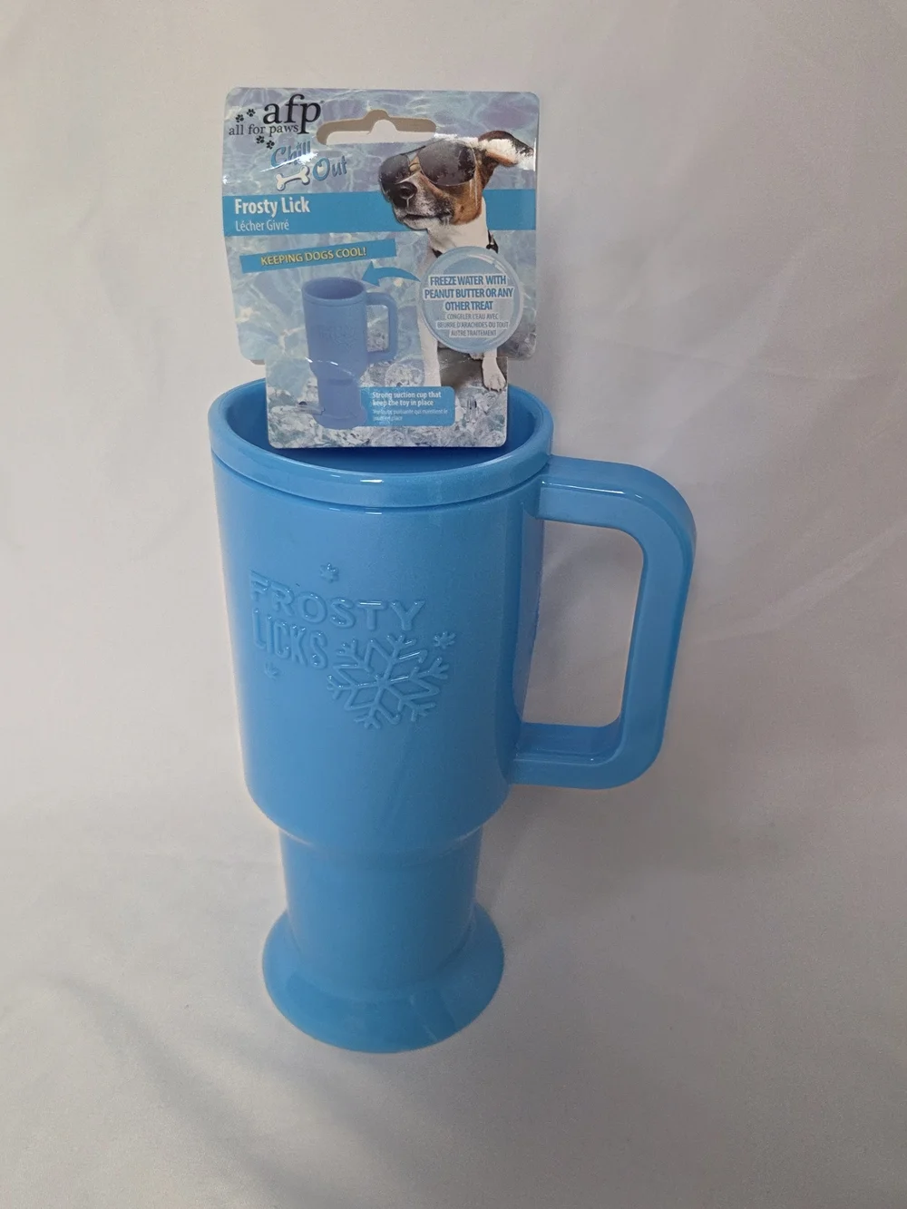 Frosty Lick‎ Dog Cooling Treat Mug - Blue